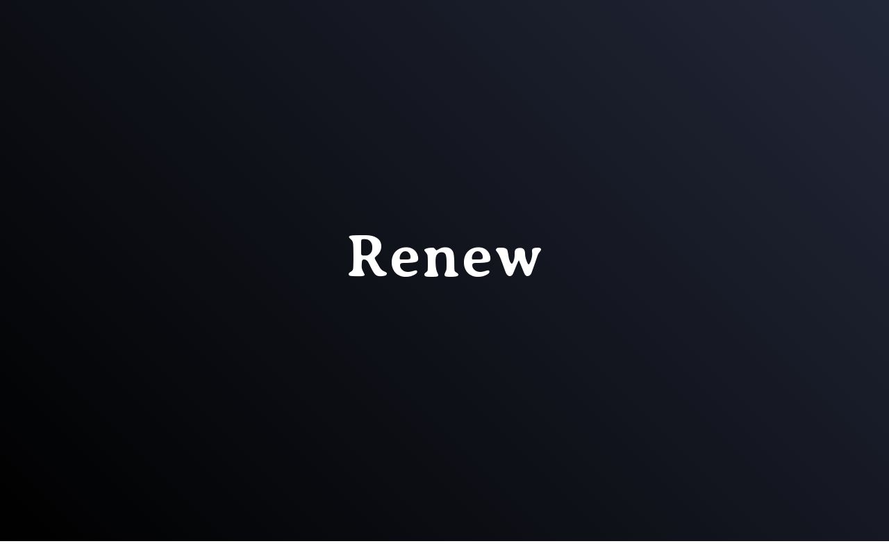 Carrd profile picture for @renew